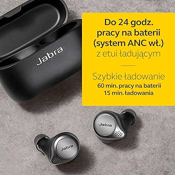 Jabra Elite 75t - słuchawki douszne Bluetooth z aktywną